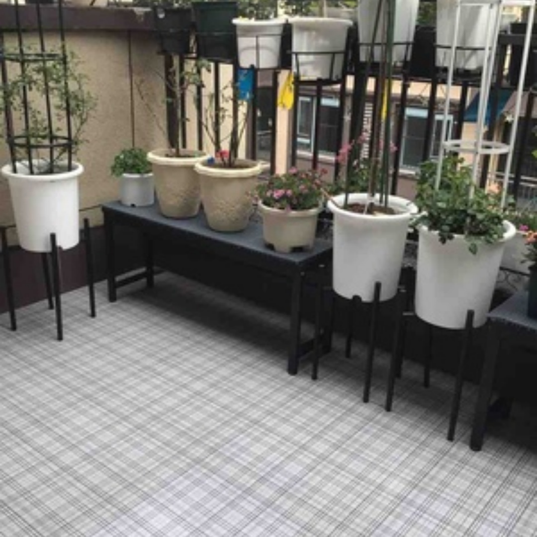 Outdoor Furniture Iron - 40CM Outdoor Furniture Plants Stand, Balcony