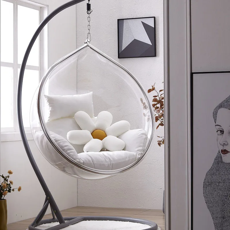 Outdoor Furniture Egg Chair - Premium Stand Indoor Garden Chair Swing