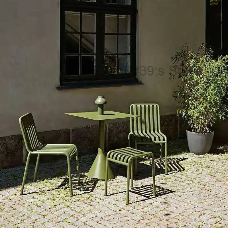 Outdoor Furniture Shop - Courtyard Outdoor Tables and Chairs colorful