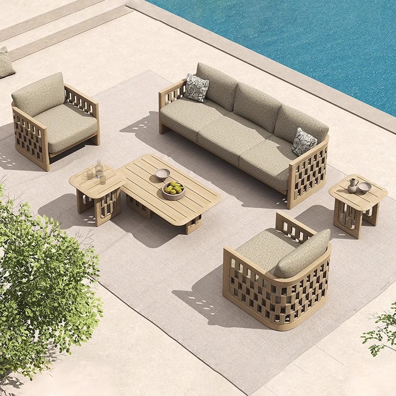 #Nordic Outdoor Solid Teak Woo - đánh giá và giá Outdoor Furniture Teak Wood