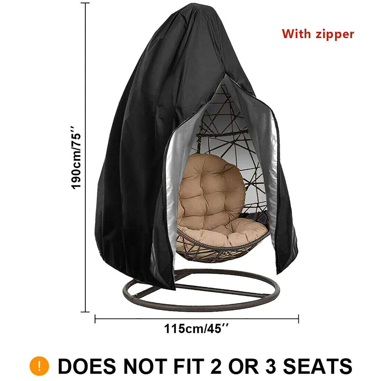 1 Piece Hanging Egg Chair Swin - đánh giá và giá Outdoor Furniture Egg Chair