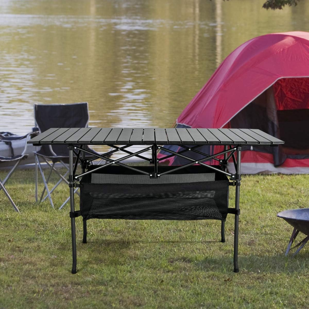 Folding Portable Camp Table Al - đánh giá và giá Outdoor Furniture Europe