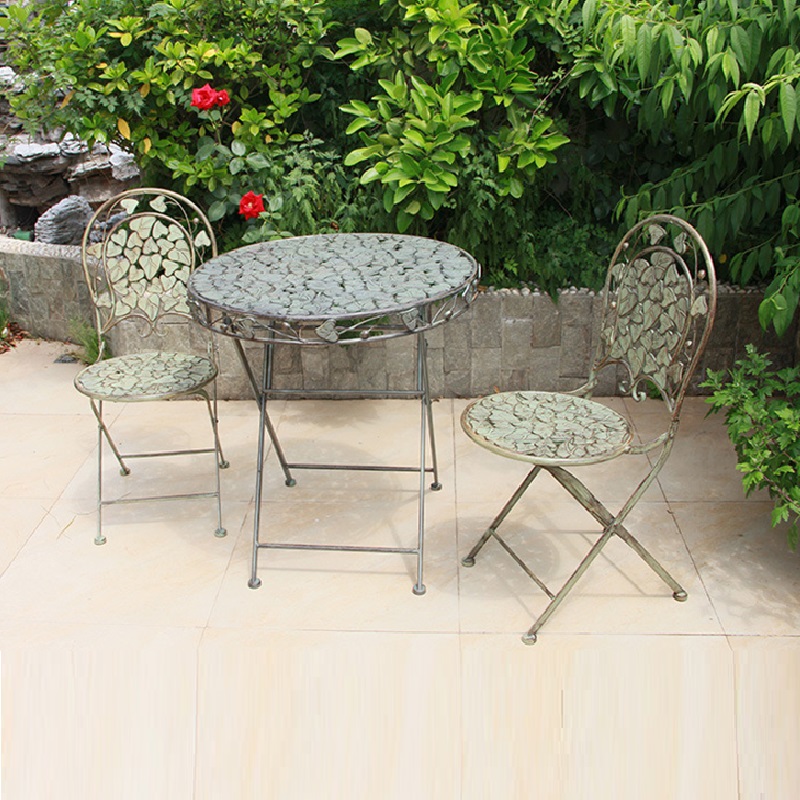 Old Courtyard Retro Iron Table - đánh giá và giá Outdoor Furniture Europe