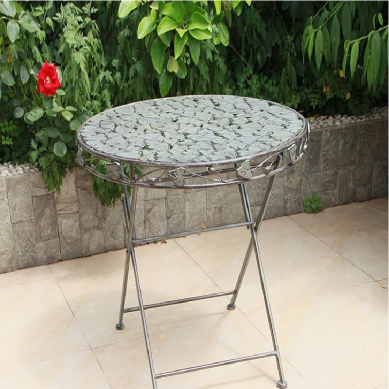Old Courtyard Retro Iron Table - đánh giá và giá Outdoor Furniture Europe