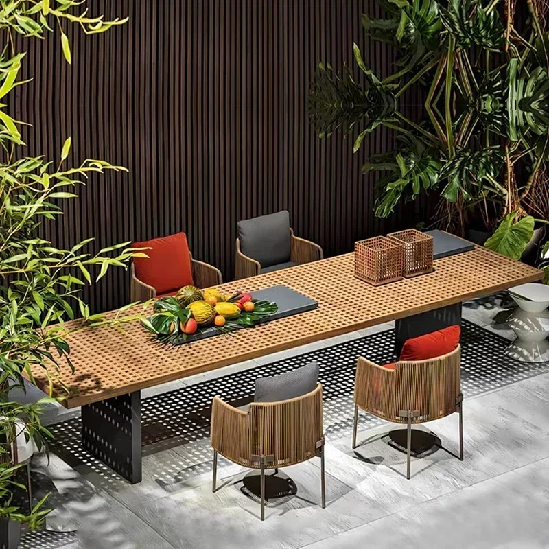 Wood Waterproof Garden Furnitu - đánh giá và giá Outdoor Furniture Italian