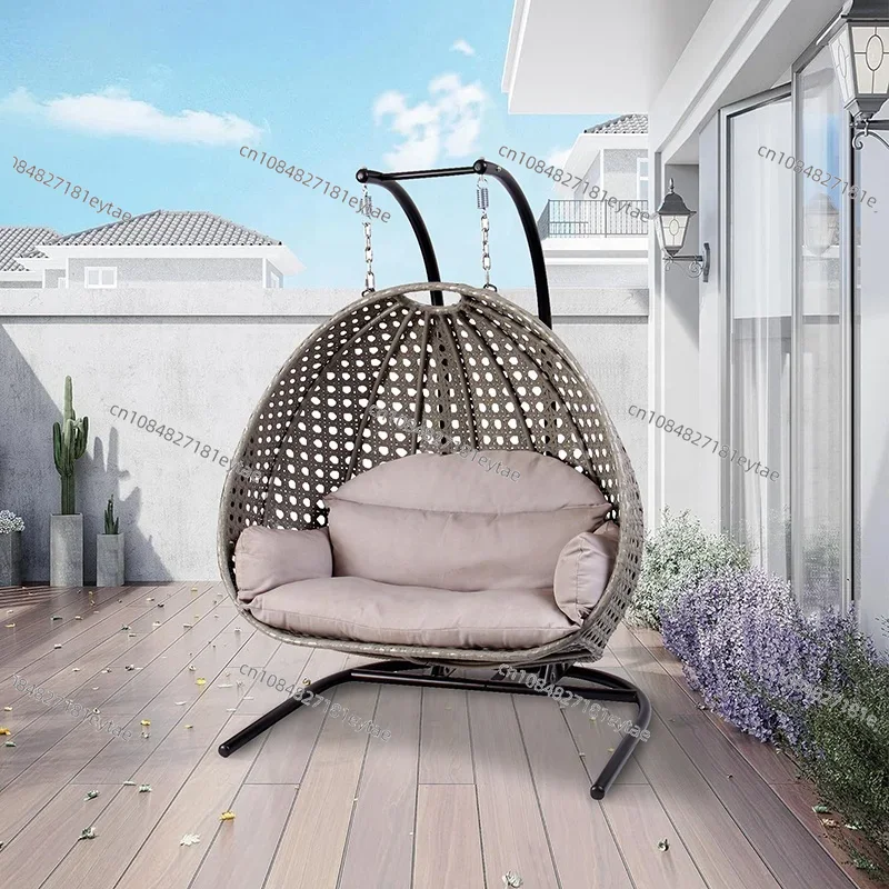 Modern Outdoor Patio Grey Wick - đánh giá và giá Outdoor Furniture Egg Chair