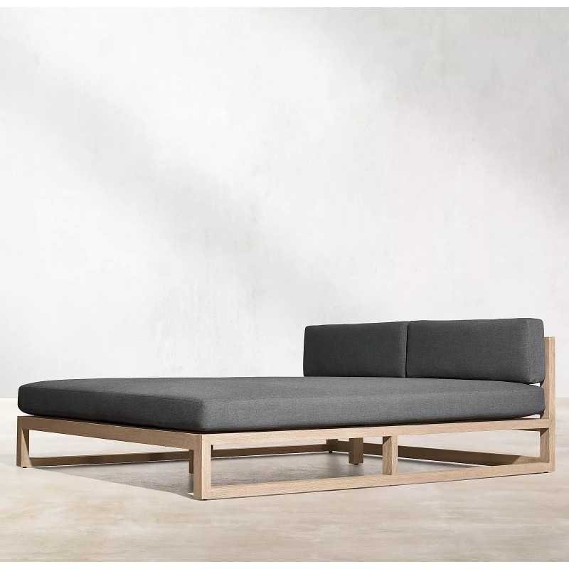 Outdoor Sunbed Furniture Doubl - đánh giá và giá Outdoor Furniture Teak Wood