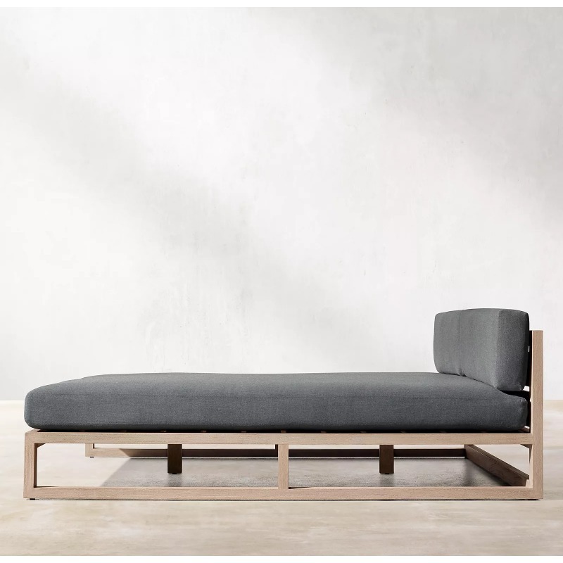 Outdoor Sunbed Furniture Doubl - đánh giá và giá Outdoor Furniture Teak Wood