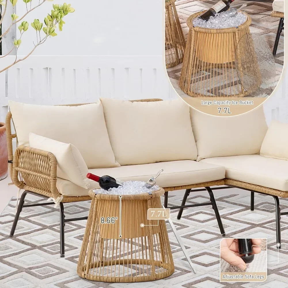 A 3/4/5 Piece Boho Outdoor Pat - đánh giá và giá Outdoor Furniture Egg Chair