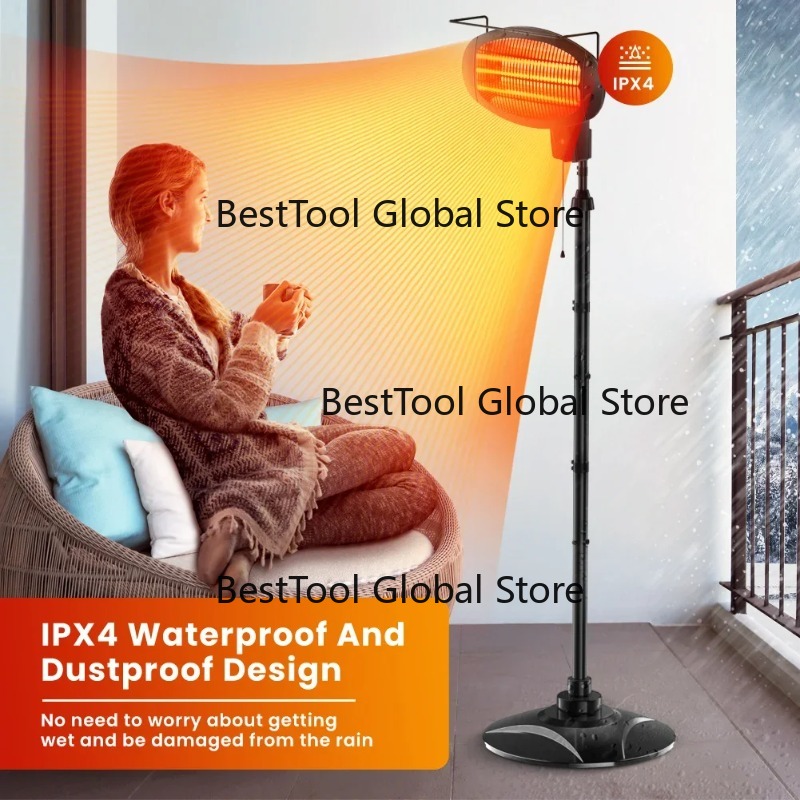 Waterproof Outdoor Electric Pa - đánh giá và giá Patio Heater Standing