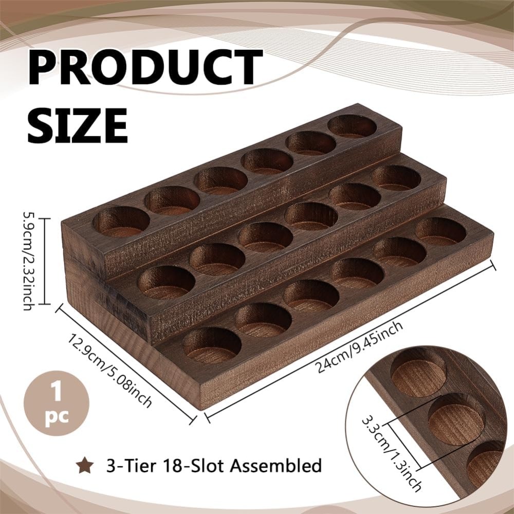 3-Tier 18 Slots Wooden Essenti - đánh giá và giá Outdoor Furniture Oil