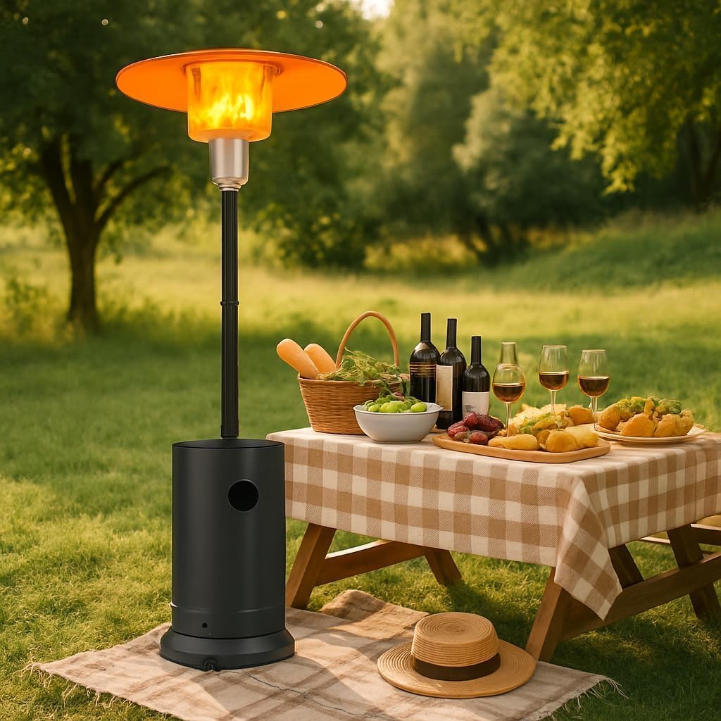 48,000 BTU Outdoor Heat Lamp - - đánh giá và giá Patio Heater Standing