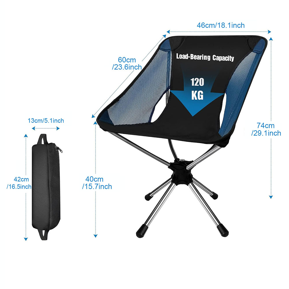 Folding Camping Chair 360° Rot - đánh giá và giá Outdoor Furniture Diy Plans