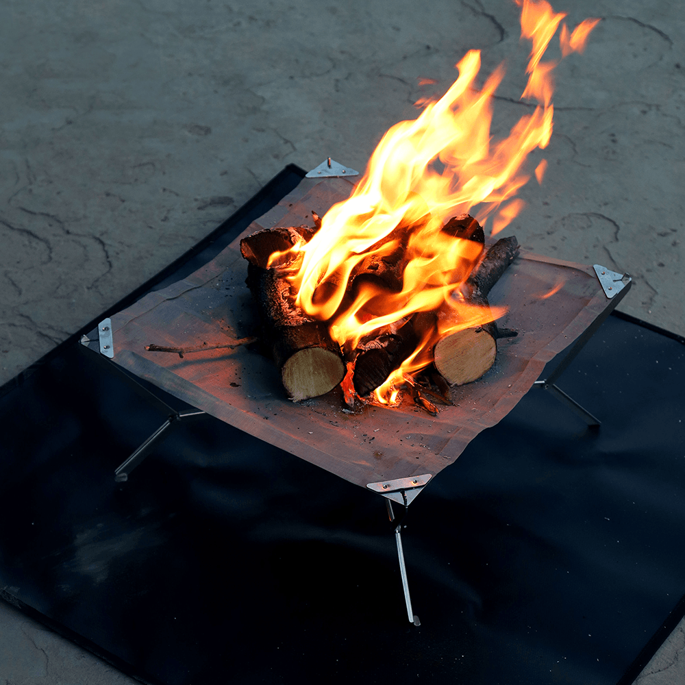 Foldable Fire Pit Grill Bonfir - đánh giá và giá Patio Heater Standing