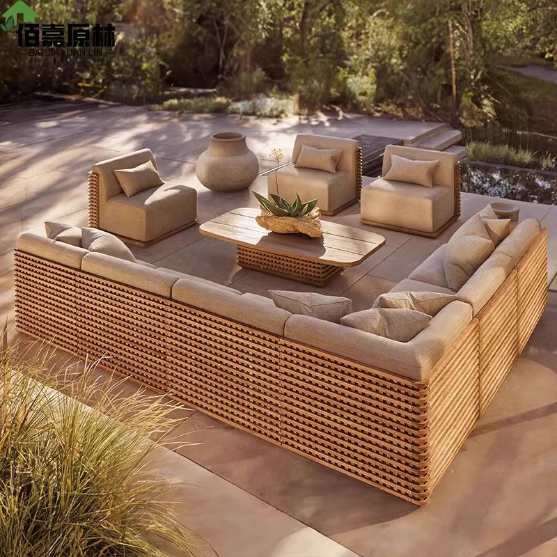 outdoor teak sofa outdoor open - đánh giá và giá Outdoor Furniture Teak Wood