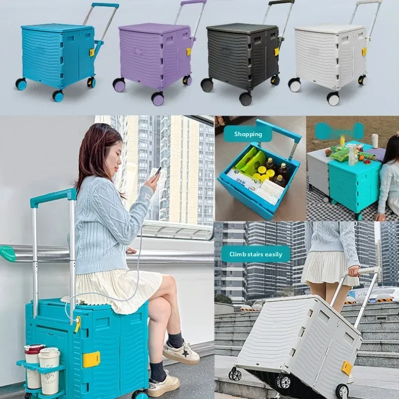 Outdoor folding shopping cart, - đánh giá và giá Outdoor Furniture Shop