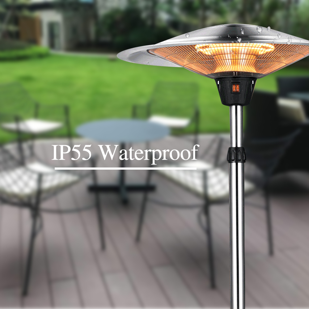 Under-umbrella Standing Electr - đánh giá và giá Patio Heater Standing