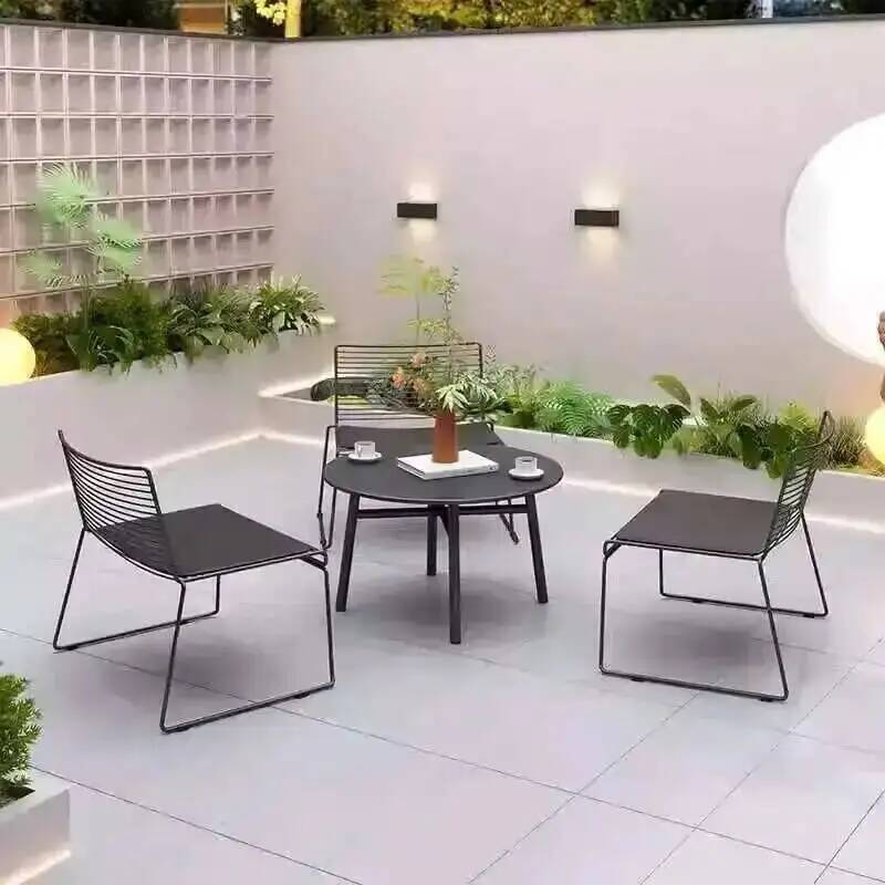 Simple Cafe Balcony Leisure Ir - đánh giá và giá Outdoor Furniture Shop