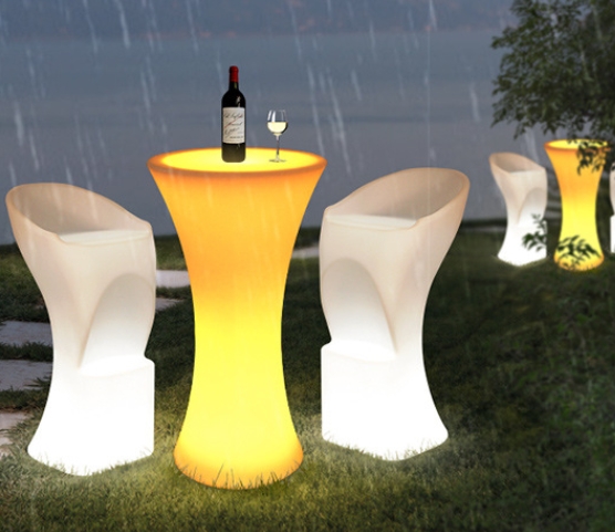 Portable LED Bar Counter Table - đánh giá và giá Outdoor Furniture Europe