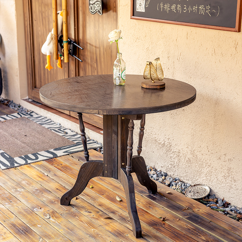 Retro Dining Table Round Table - đánh giá và giá Outdoor Furniture Shop