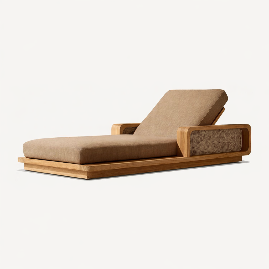 Outdoor Lounger Chair Hotel Ou - đánh giá và giá Outdoor Furniture Teak Wood