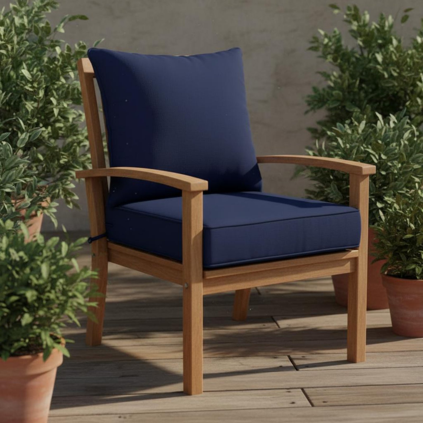 Patio Chair Pad Hidden Closure - đánh giá và giá Outdoor Furniture Pads