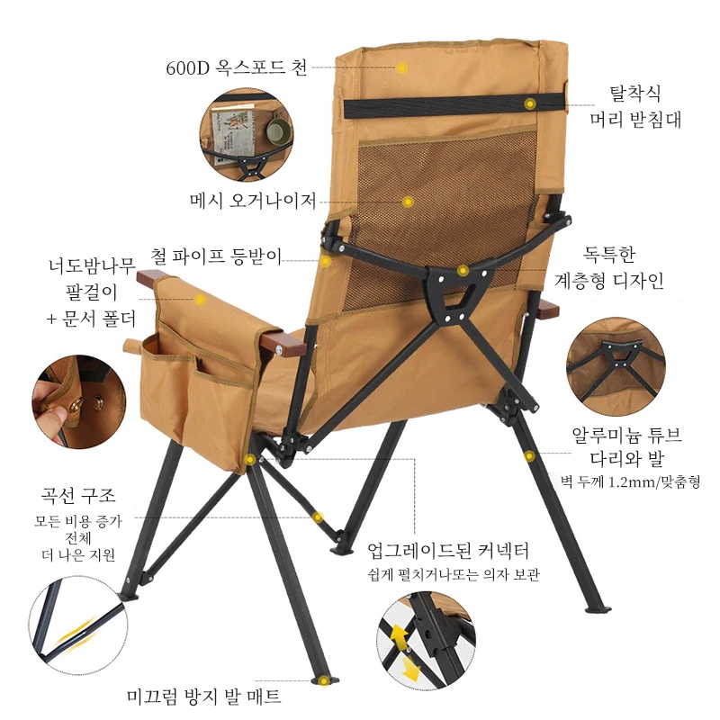 Folding Chair 5-speed back pul - đánh giá và giá Outdoor Furniture Diy Plans