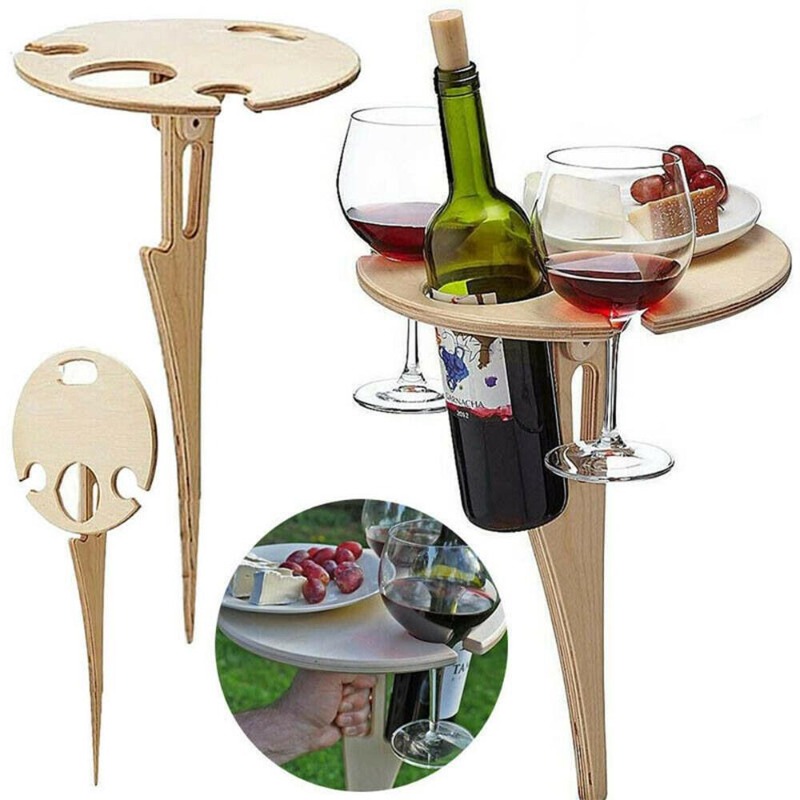 Outdoor Wine Table Portable Pi - đánh giá và giá Outdoor Furniture Europe