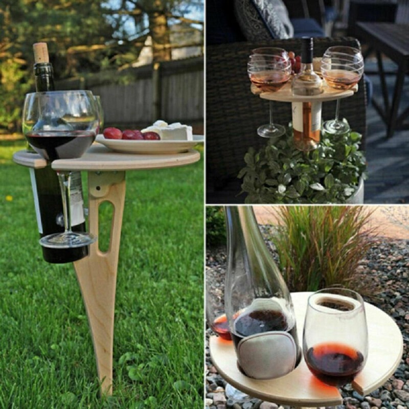 Outdoor Wine Table Portable Pi - đánh giá và giá Outdoor Furniture Europe