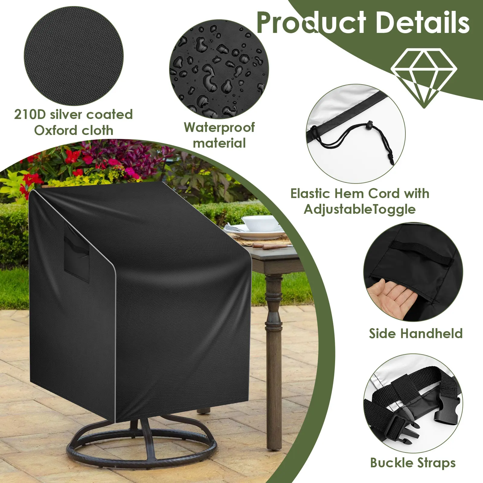 Outdoor Thickening Chair Dust  - đánh giá và giá Outdoor Furniture Europe