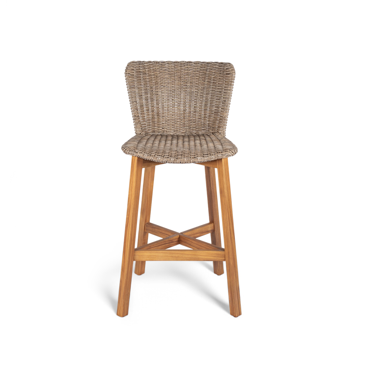 Lymington Outdoor Bar Stool, T - đánh giá và giá Outdoor Furniture Teak Wood