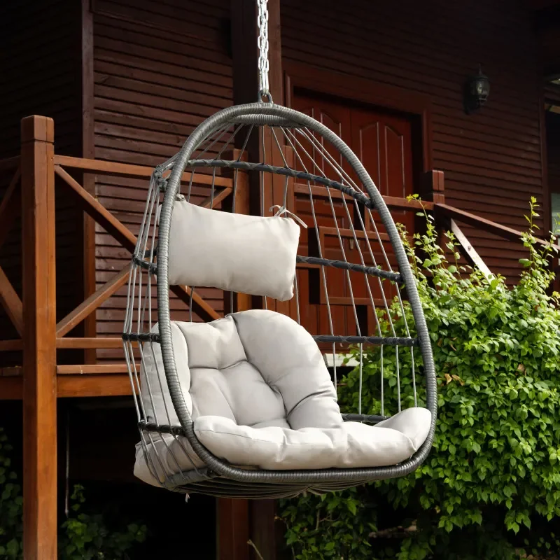 Outdoor Wicker Rattan Swing Ch - đánh giá và giá Outdoor Furniture Without Cushions