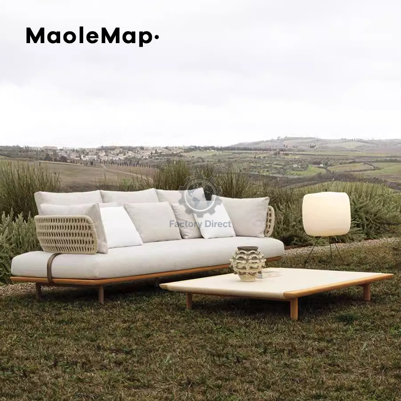 Outdoor Sofa Rattan Teak Combi - đánh giá và giá Outdoor Furniture Italian
